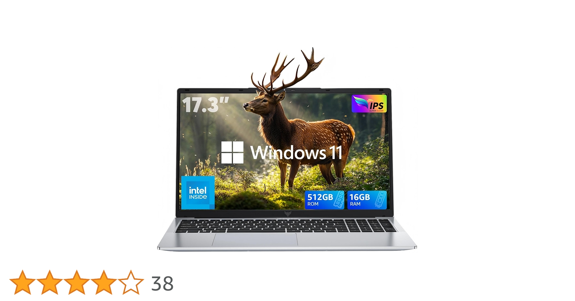 ❤️Windows11/17.3inch/16G/SSD1024GB❤️ 2025 Newest Laptop Computer, 17.3 Inch Laptop with N97